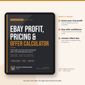 eBay Profit, Pricing & Offer Calculator: True Profit, Max Buy Price & Lowest Offer (2026 Excel Template)