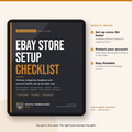 The eBay Store Setup Checklist: Policies, Categories, Feedback & Account Health (2026 Fillable PDF)